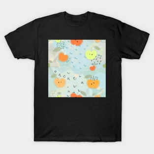 Apple Pattern T-Shirt